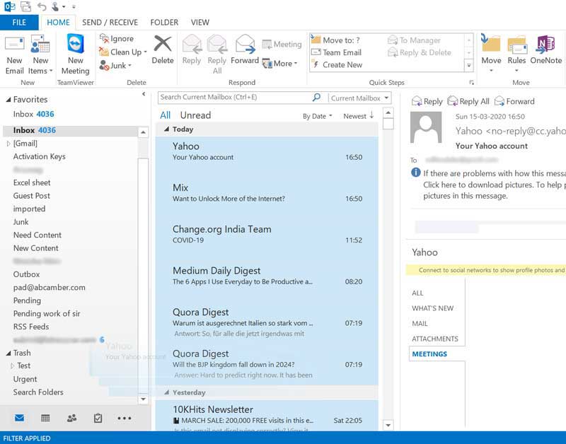 save multiple outlook emails as msg